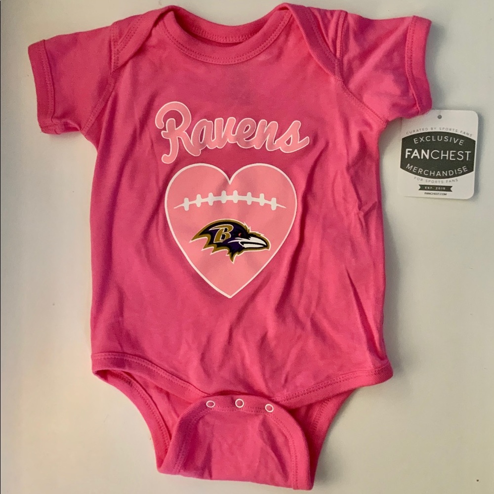 Baltimore Ravens Infant Girl’s Onsie